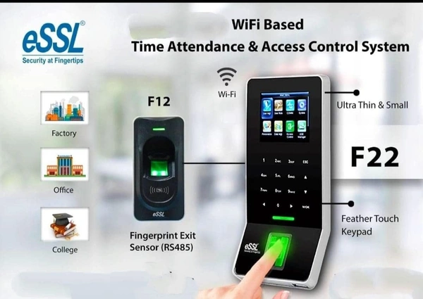 ESSL F22 WIFI FINGERPRINT ATTENDANCE