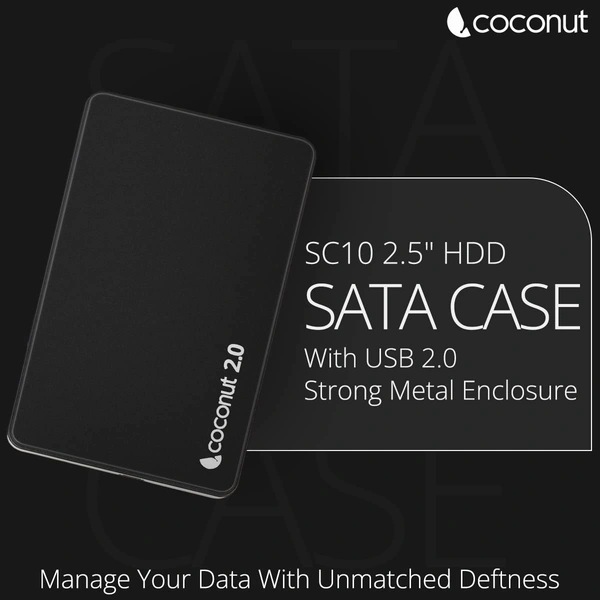 COCONUT 2.5 HDD SATA CASE 3.0