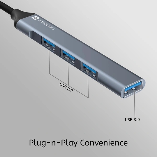  PORTRONICS  TYPE C CONVERTABLE HEADS