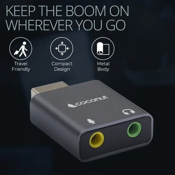 COCONUT USB SOUND CARD USC 02