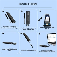  GEONIX NVME ENCLOSURE EXTERNAL SSD CASE