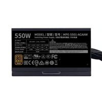 COOLER MASTER MWE 550 BRONZE V2 POWER SUPPLY - NON-MODULAR