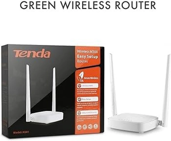 TENDA  N301 WIRELESS-N300 EASY SETUP ROUTER