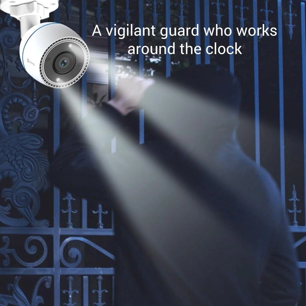 BULLET HIKVISION|WI-FI SMART OUTDOOR BULLET CAMERA|1080P RESOLUTION|COLOR NIGHT