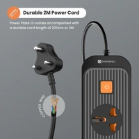 PORTRONICS 5 PORT 2M CABLE