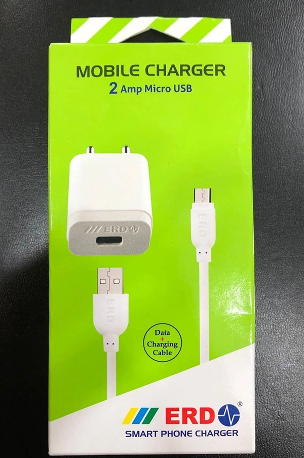 ERD MOBILE CHARGER 2 AMP USB DATA CABLE