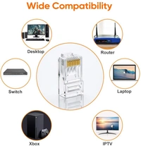 D LINK LAN RJ45 CONNECTOR - 100 PCS