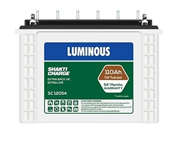  LUMINOUS  SC12054 MINI TALL 36M+18M 110AH