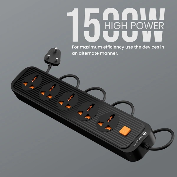 PORTRONICS 5 PORT 2M CABLE