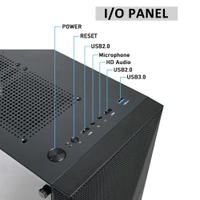 ANT ESPORTS  ICE-100 MID-TOWER COMPUTER CASE