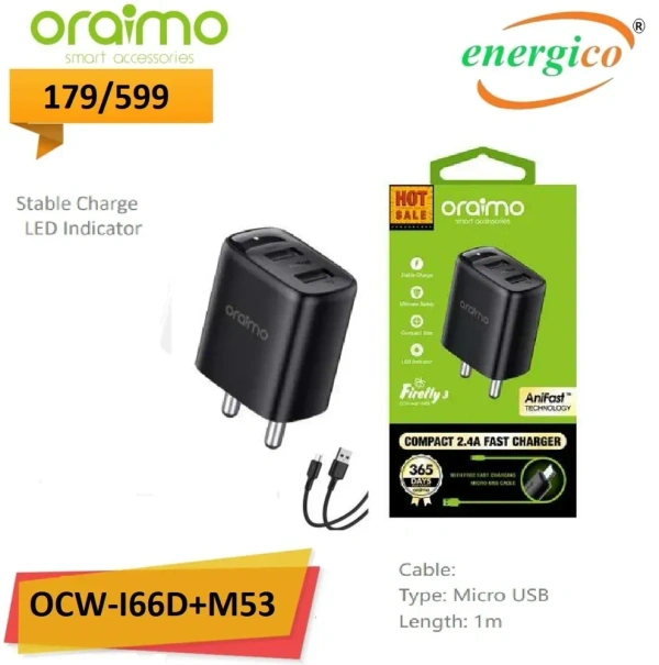  ORAIMO 18 W FAST CHARGER