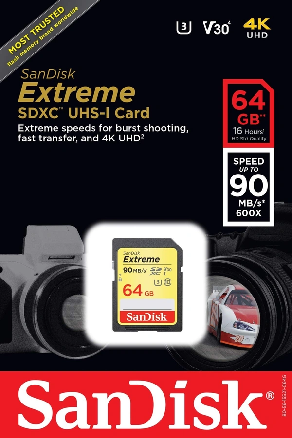 SANDISK 64 GB EXTREME