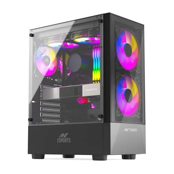ANT ESPORTS  ICE-100 MID-TOWER COMPUTER CASE