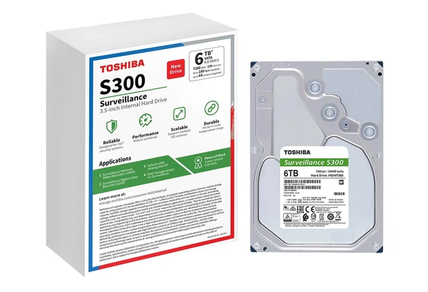 TOSHIBA AV 6TB SURVEILLANCE HARD DISK