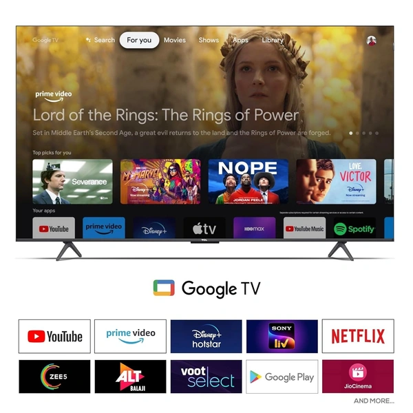 TCL 65" C655 4K QLED ANDRIOD GOOGLE SMART TV