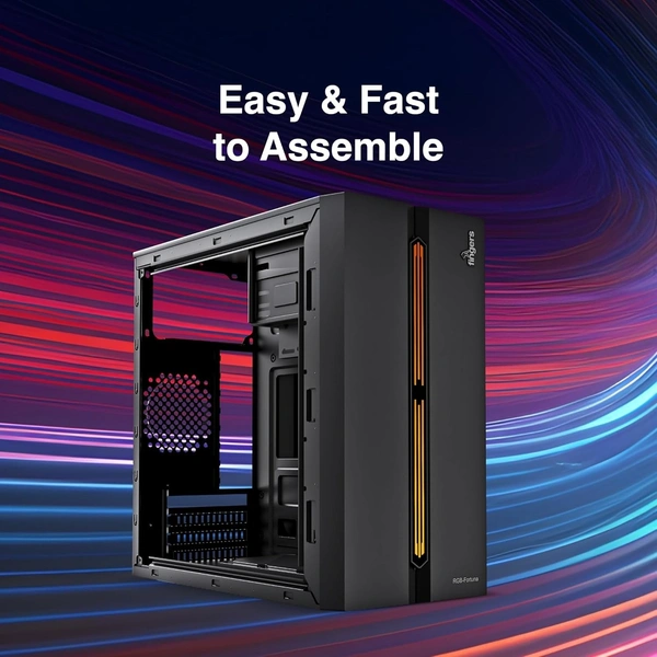FINGERS RGB-FORTUNA MICRO-ATX PC CABINET 