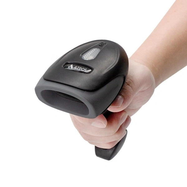 Atpos AT-1100LW 1D Wireless CCD Barcode Scanner | USB | 2.4Ghz Wireless