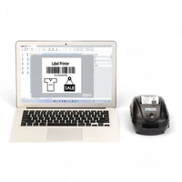 Atpos AT-E58BT Bluetooth Thermal Barcode Label Sticker Printer 58mm | Direct Thermal