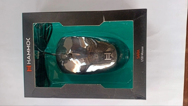 HAMMOK SARA USB MOUSE - BLACK