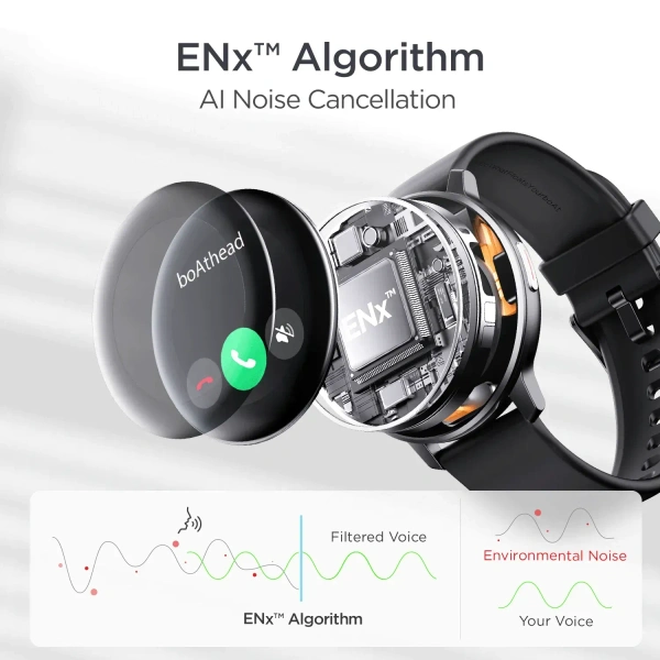 BOAT LUNAR CONNECT SMART WATCH - BLACK