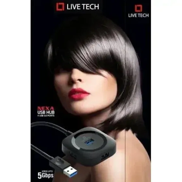 LIVETECH  NEXA 4 Port USB HUB