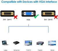 UNBRAND VGA TO VGA CABLE  - BLACK