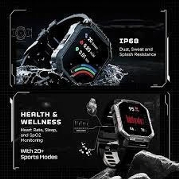 BOAT SMART WATCH WAVE FORCE - BLACK