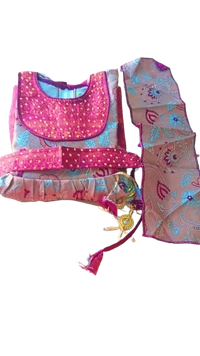 PATTU GOWN  - 22,21,25,28, PURPEL, PATTU