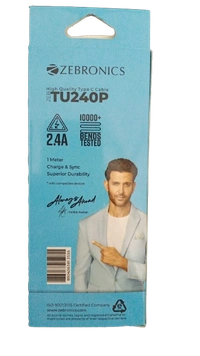 ZEBRONICS  TU240P TYPE C CABLE