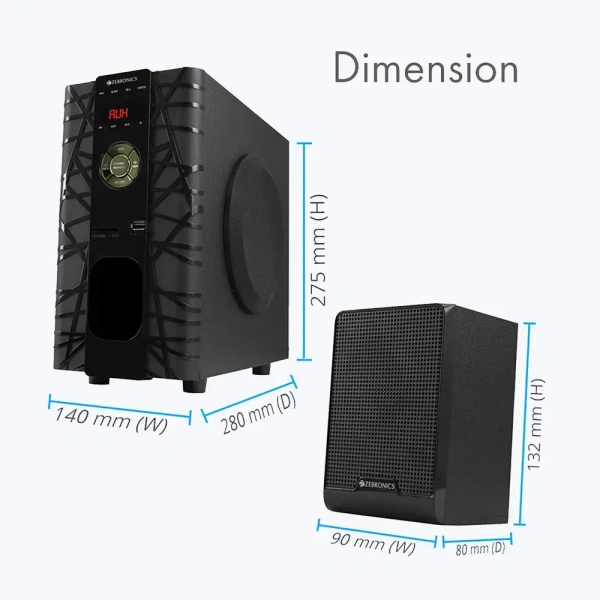  ZEBRONICS  6590 RUCF