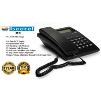 BEETEL TELEPHONE - BLACK