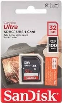 SANDISK ULTRA 32 GB SDHC UHS-I CARD
