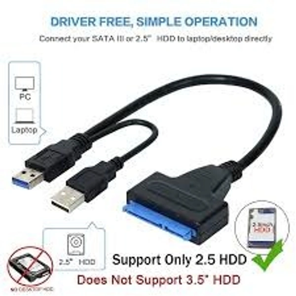 UNBRAND 4TB SATA USB 3.0 CABLE