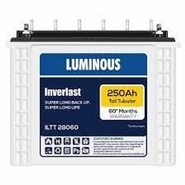 LUMINOUS  TLTT28060  TALL 36M+24M 250AH