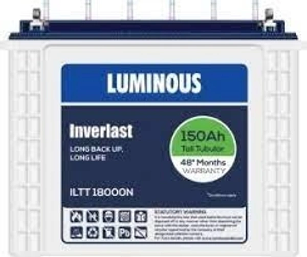 LUMINOUS  ILTTI18000N TALL 30M+24M 150AH