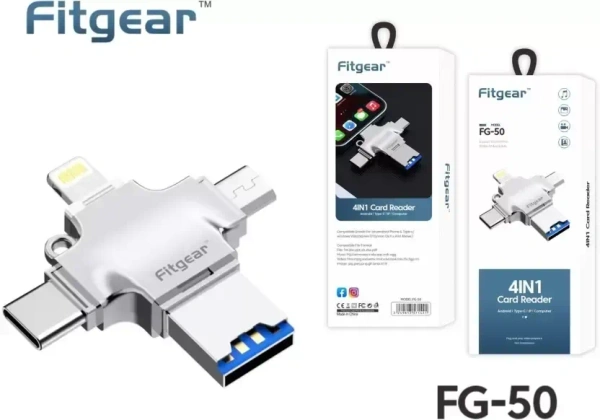 FIGEAR  4 in 1 CARD READER
