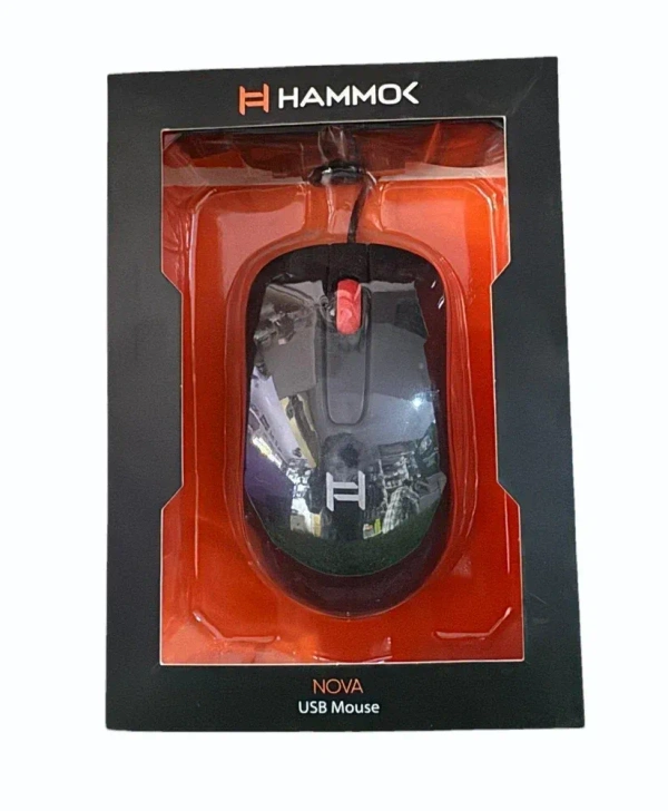 HAMMOK USB MOUSE - BLACK
