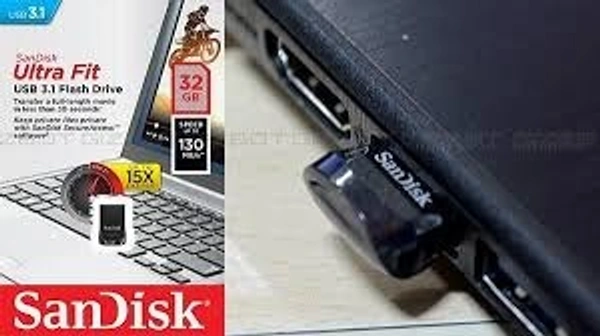 SANDISK ULTRA FIT 32 GB PENDRIVE