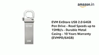 EVM  64 GB USB 2.0 PENDRIVE