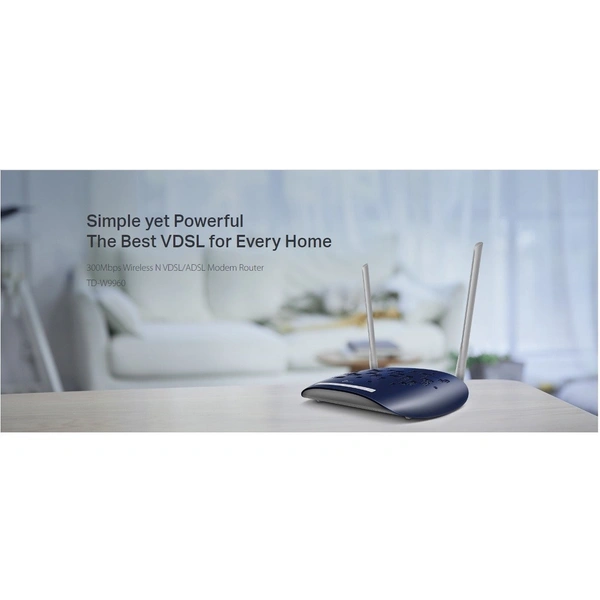 TP LINK TD-W9960 300Mbps WIRELESS N VDSL/ADSL MODEM ROUTER