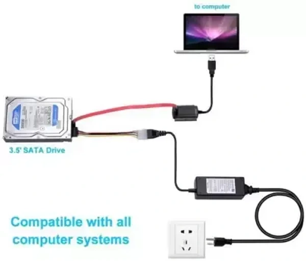 unbrand sata to id converter cable