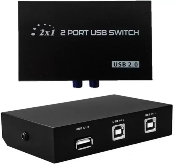 UNBRAND TV-OUT CABLE USB SWITCH 2 PORT USB 2.0 SELECTOR SWITCH 