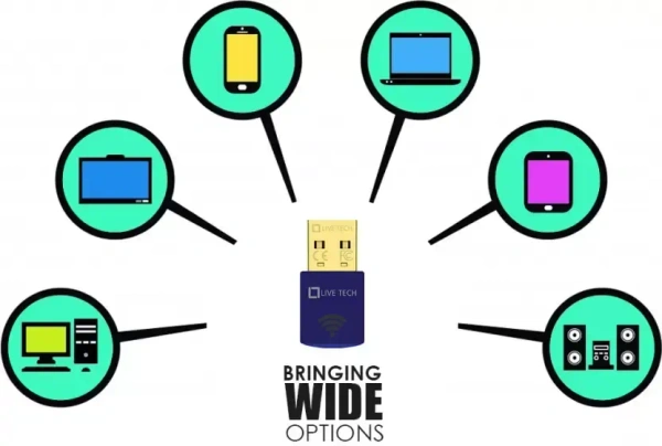 LIVETECH WIFI+ BLUETOOTH ADAPTER