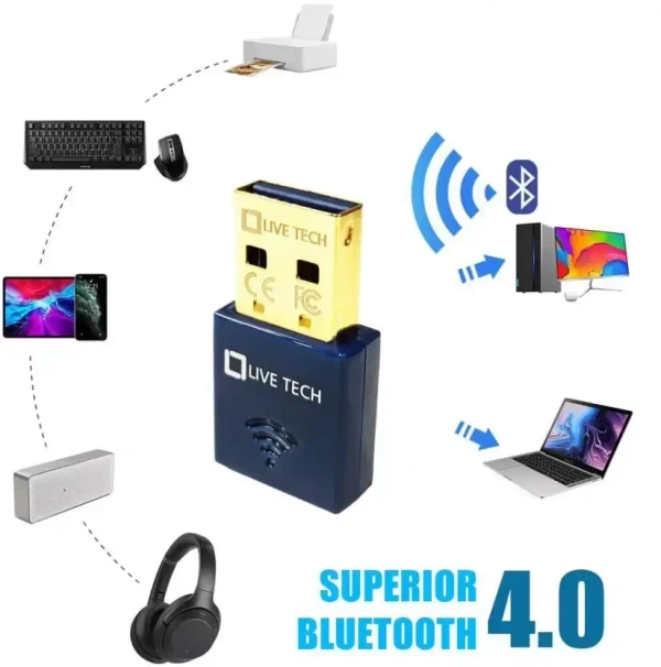 LIVETECH WIFI+ BLUETOOTH ADAPTER