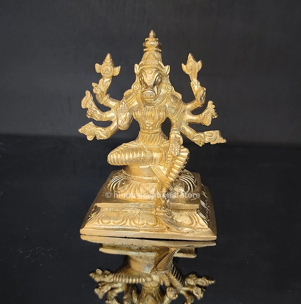 Brass Varahi - 0.84 g, 5.5 inch, 4 inch