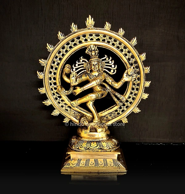 Nataraja Brass Statue - 2.34 kg