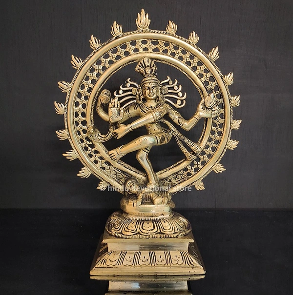 Nataraja statue - 2.34 kg, 17 inch, 5 inch