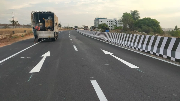 ROAD MARKING  - White