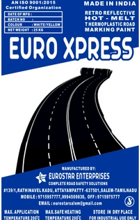 THERMOPLASTIC ROAD MARKING PAINT  - White