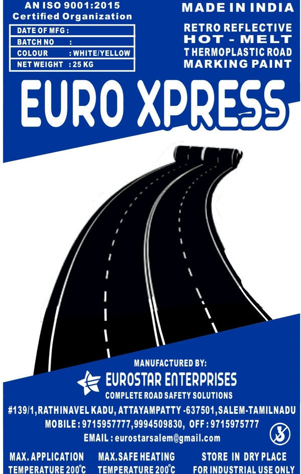 THERMOPLASTIC ROAD MARKING PAINT  - White